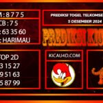PREDIKSI TOGEL TELKOMSEL POOLS 5 DESEMBER 2024