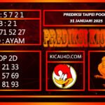 PREDIKSI TOGEL TAIPEI POOLS 31 JANUARI 2025
