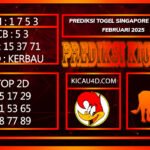 PREDIKSI TOGEL SINGAPORE POOLS 26 FEBRUARI 2025