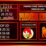 PREDIKSI TOGEL TAIPEI POOLS 26 FEBRUARI 2025